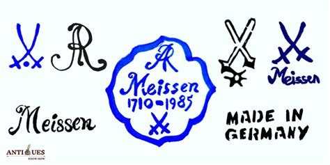 nutte meißen|Meissen Porcelain Marks (Visual Identification Guide with Values).